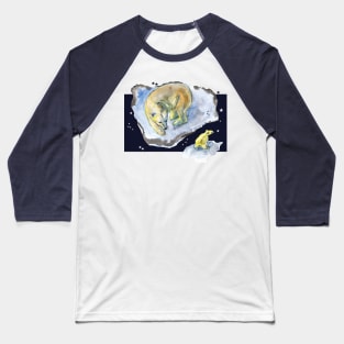 Great bear family -  Ursa Major constellation Baseball T-Shirt